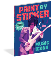 Paint by Sticker: Music Icons