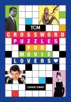 Turner Classic Movies: Crossword Puzzles for Movie Lovers